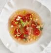 Sopa fría de agua y tomate