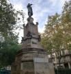 Monumento a Josep Anselm Clavé ubicado en el Passeig de Sant Joan.