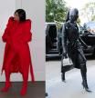 Kylie se ha inspirado en este 'total look' de Kim Kardashian firmado por Demna Gvasalia