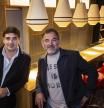 Eugeni de Diego i Albert Raurich a la barra del nou restaurant Tamae - foto: Montse Giralt