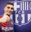 BARCELONA, SPAIN - DEC 28 Signatura Nou jugador FC Barcelona Ferran Torres (Foto de Germán Parga/FC Barcelona)