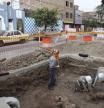 Quería construir una letrina en Lima y se topó con un lugar de entierro de los antiguos Incas