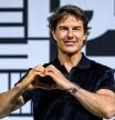 US actor Tom Cruise poses during a press conference for the film 'Top Gun: Maverick' in Seoul on June 20, 2022. (Photo by ANTHONY WALLACE / AFP)