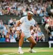 LONDON, ENGLAND - JULY 04: Rafael Nadal of Spain celebrates a point against Botic van de Zandschulp of Netherlands during their Men's Singles Fourth Round match on day eight of The Championships Wimbledon 2022 at All England Lawn Tennis and Croquet Club on July 04, 2022 in London, England. (Photo by Shaun Botterill/Getty Images)