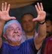 Former Brazilian President and presidential candidate Luiz Inacio Lula da Silva gestures during a campaign rally in Ipatinga in Minas Gerais state, Brazil September 23, 2022. REUTERS/Stringer NO RESALES. NO ARCHIVES