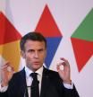El presidente francés, Emmanuel Macron, este viernes