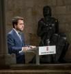 Pere Aragonès ofreció una declaración institucional en la galería gótica del Palau de la GeneralitatLos de Junts han decidido hoy, 7 de octubre, en consulta con sus militantes abandonar el Govern con el 55, 73% de los votos tras las constantes tensiones durante la legislatura actual en la que el cese de Jordi Puigneró como vicepresident del Govern por parte de Aragonès provocó una crisis interna. Con la salida de Junts, el Govern de Aragonès será el primero en solitario en Catalunya desde el de CDC encabezado por Artur Mas en 2015 cuando salió UDC del Ejecutivo y con solo 33 diputados en la Cámara catalana. Esto obligará a Aragonès a buscar el respaldo de otras formaciones, incluidas el PSC y los comuns.
07 OCTUBRE 2022
Lorena Sopêna / Europa Press
07/10/2022