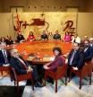 Pere Aragonès reunido con su nuevo Govern