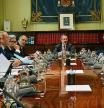 MADRID, 13/10/2022.- Pleno extraordinario del Consejo General del Poder Judicial (CGPJ), presidido por el vocal Rafael Mozo (c), para abordar quién sustituye a Carlos Lesmes al frente de la presidencia del órgano, cuya renuncia ya se ha hecho efectiva tras ser publicada en el Boletín Oficial del Estado (BOE) del miércoles. EFE/CGPJ/SOLO USO EDITORIAL/SOLO DISPONIBLE PARA ILUSTRAR LA NOTICIA QUE ACOMPAÑA (CRÉDITO OBLIGATORIO)