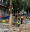 Consell de Cent, una de las cuatro calles del Eixample que se están transformando, está abierta en canal desde agosto