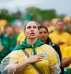 Supporters of Brazilian President Jair Bolsonaro take part in a demonstration against the results of the runoff election, in front of the Army headquarters in Brasilia, on November 15, 2022. - Thousands of Brazilians gathered outside Army barracks in Rio de Janeiro, Brasilia and other cities demanding the military intervene to prevent leftist president-elect Luiz Inacio Lula da Silva taking power next year. (Photo by Sergio Lima / AFP)