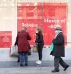 Un escaparate con ofertas en Madrid, en las rebajas del año pasado