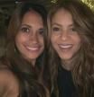 Antonela y Shakira en una imagen de archivo.