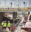 Obras en Barcelona, en una imagen reciente