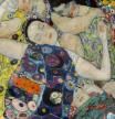 Gustav Klimt. El genio austriaco estandarte de la Secession pictórica, el movimiento vienés, acabó en 1913 el cuadro 'Virgen' (detalle) que puede admirarse en l aGalería Nacional de Chequia en Praga