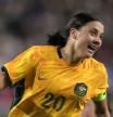 Ídolo local. La australiana Sam Kerr es una de las mejores futbolistas del mundo