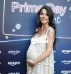 Violeta Mangriñán en un evento mientras estaba embarazada de su primera hija, Gala.