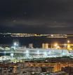 Imagen área de la zona industrial del puerto de Alicante.