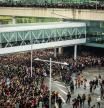 La primera acción de Tsunami Democràtic fue ocupar el aeropuerto de El Prat tras la sentencia del ‘procés’