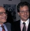 Publisher Arthur Sulzberger and son Arthur Sulzberger Jr. attend 100th Annivesary Celebration for the New York Times on September 25, 1996 at the Museum of Modern in New York City. (Photo by Ron Galella/Ron Galella Collection via Getty Images)
