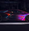 El artístico Lamborghini que ha requerido más de 400 horas de pintura a mano