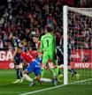 GIRONA, SPAIN - FEBRUARY 03: Yangel Herrera of Girona FC scores a goal that is later ruled offside during the LaLiga EA Sports match between Girona FC and Real Sociedad at Montilivi Stadium on February 03, 2024 in Girona, Spain. (Photo by Alex Caparros/Getty Images)