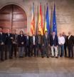 Carlos Mazón con los representantes agrícolas de la Comunidad Valenciana en el Palau de la Generalitat