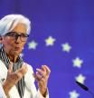 La presidenta del BCE, Christine Lagarde, en una comparecencia en enero