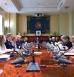 Los vocales reunidos en el pleno del Consejo General del Poder Judicial el 21 de marzo de 2024