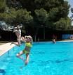 27062019 Piscina de Vinebre el dia de màxims de temperatura