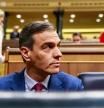 Pedro Sánchez este miércoles en el Congreso