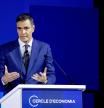 Pedro Sánchez, este viernes en el Cercle d'Economia