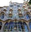 La Casa Batlló, diseñada por Antoni Gaudí.