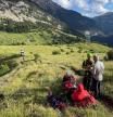 Rescate Pirineo aragonés por parte de Guardia Civil Huesca