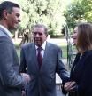 MADRID, 12/09/2024.- El presidente del Gobierno, Pedro Sánchez, recibe al opositor venezolano Edmundo González (c) y a su hija Carolina González (d)en el Palacio de La Moncloa, en Madrid, este jueves. EFE/ Fernando Calvo/Pool Moncloa SOLO USO EDITORIAL/SOLO DISPONIBLE PARA ILUSTRAR LA NOTICIA QUE ACOMPAÑA (CRÉDITO OBLIGATORIO)