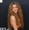 Shakira con su vestido de Etro en la alfombra roja de los Premios Grammy