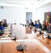 Reunión de Sánchez con representantes de las eléctricas