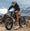 La vibrante moto eléctrica offroad que parece una bici pero no lo es