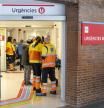 COLAPSO EN LAS URGENCIAS DE LOS HOSPITALES POR LA GRIPE, QUE ESTE AÑO SE HA ADELANTADO UNAS SEMANAS. URGENCIAS DEL HOSPITAL DE LA VALL D´HEBRÓN