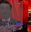 Una gran pantalla mostraba ayer en una de las salas del congreso del Partido Comunista Chino la repetición del discurso del presidente, Hu Jintao, en la sesión de apertura