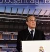 Florentino Pérez, el día que anunció el cese de Ancelotti