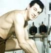 Retrato publicitario de Rock Hudson tomado en 1945