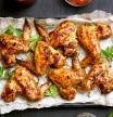 Alitas de pollo asadas