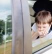 Los niños son propensos a marearse cuando viajan en coche