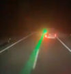 La cuantiosa multa por deslumbrar a un conductor con un puntero láser
