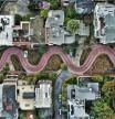 Lombard Street, la icónica y sinuosa calle de San Francisco donde el youtuber hizo la prueba