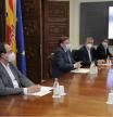 Soler, Puig, Climent y Colomer, en su reunión con los empresarios este jueves.