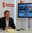 Ximo Puig ha mantenido una reunión telemática sobre el proceso de vacunación en la Sanidad valenciana