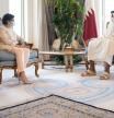 La ministra de Exteriores, Arancha González Laya, se reunió con el Emir de Catar, Tamim Al Tahani