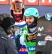 Lucas Eguibar, tras proclamarse campeón del mundo de snowboardcross